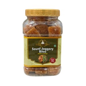 Khana Khazana Saunf Jaggery Bites 500gm